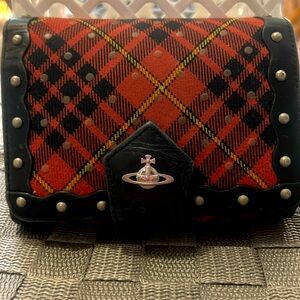 Vivienne Westwood Vintage bifold Wallet, unisex
retail $400